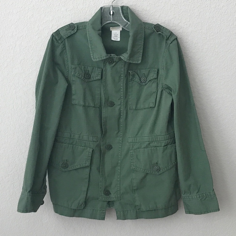 Crewcuts ‘Garrison’ fatigue jacket Size 8